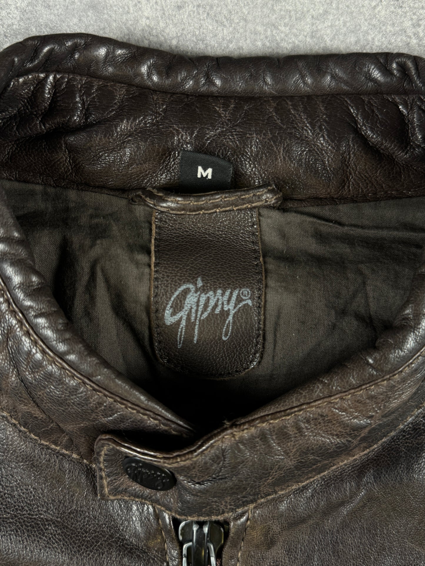 Leatherjacket Gipsy brown(M)