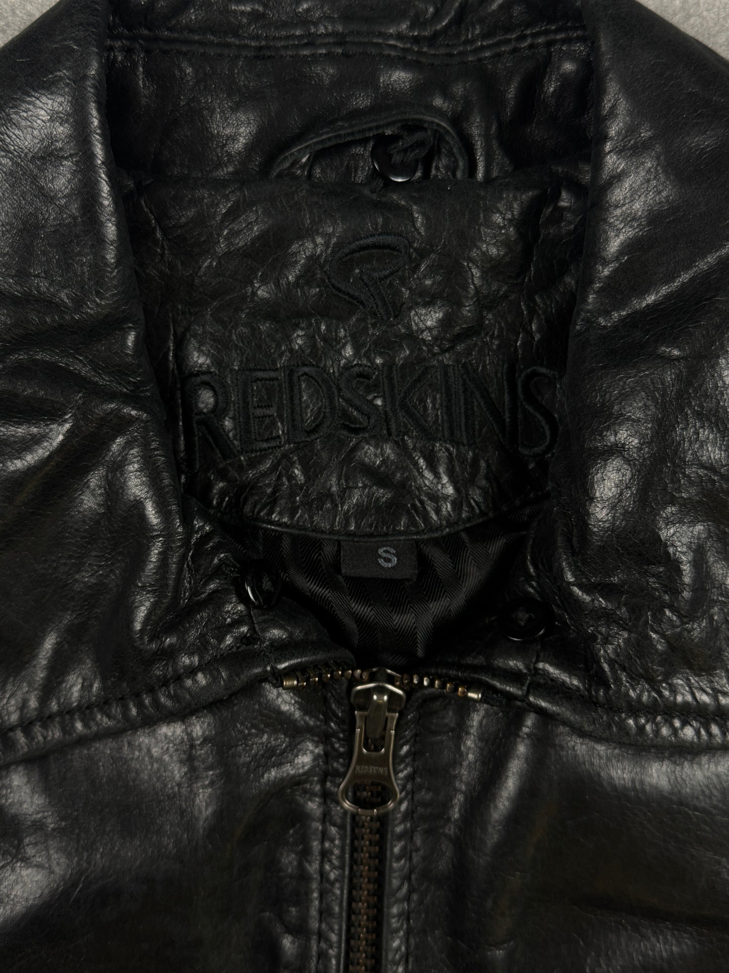 Redskins leatherjacket (S)