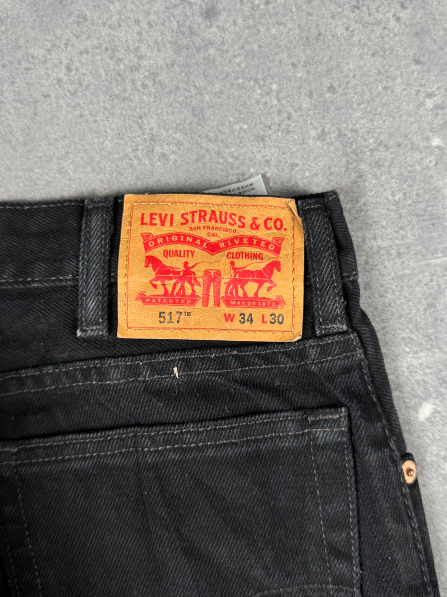 Levi’s bootcut Jeans black (W34/L32)