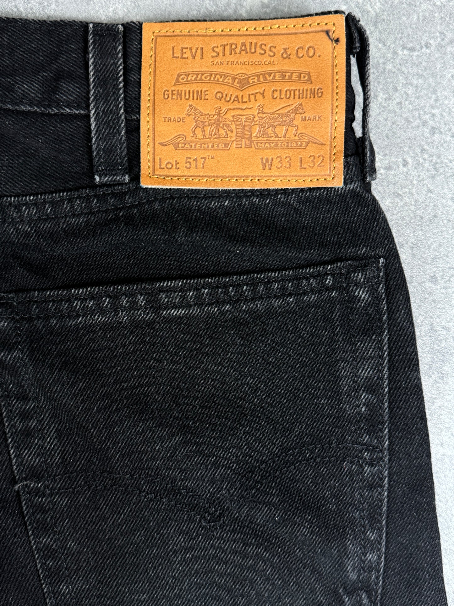 Leviβs bootcut Jeans black (W33/L32)