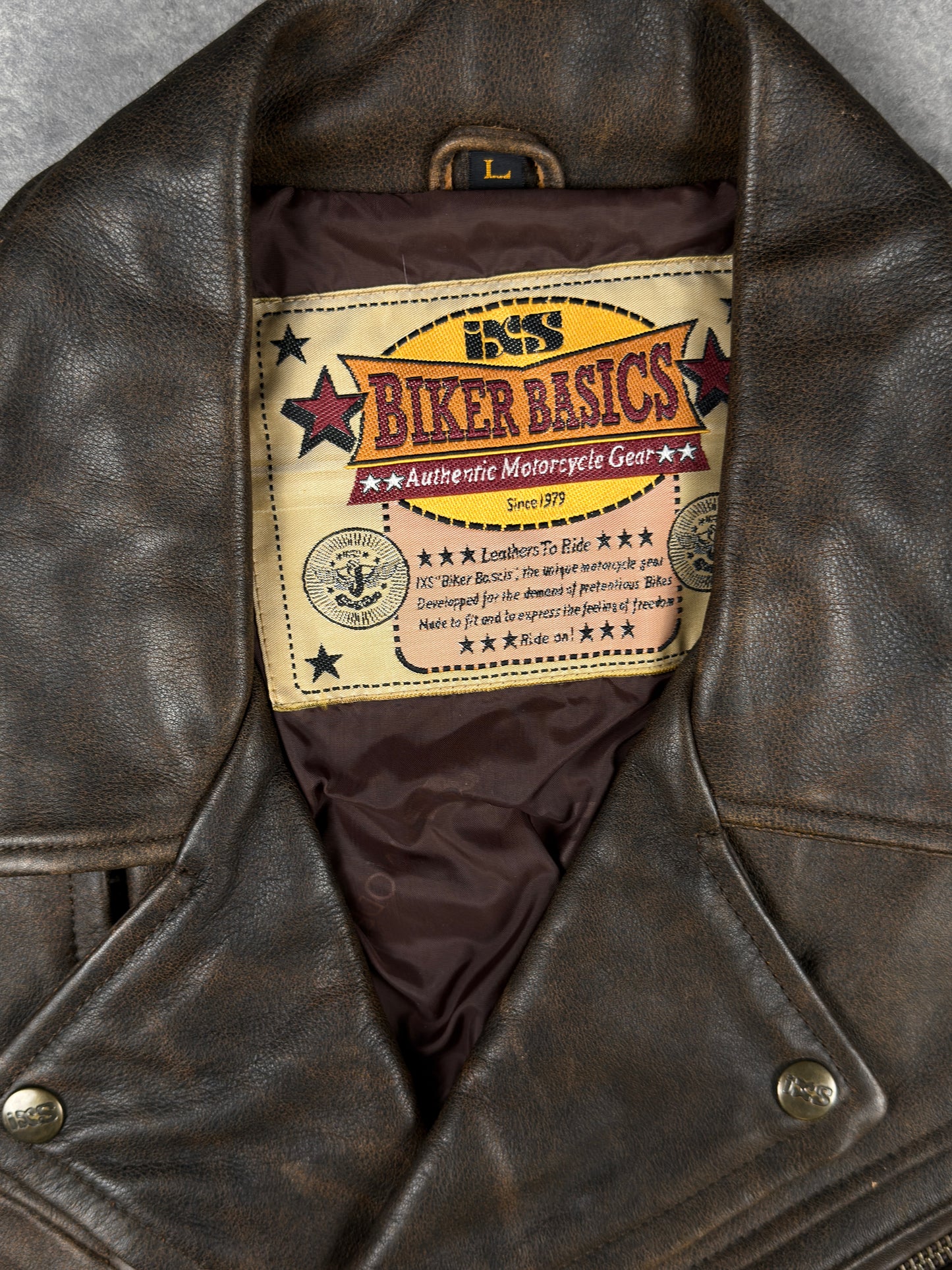 Leatherjacket brown (L)