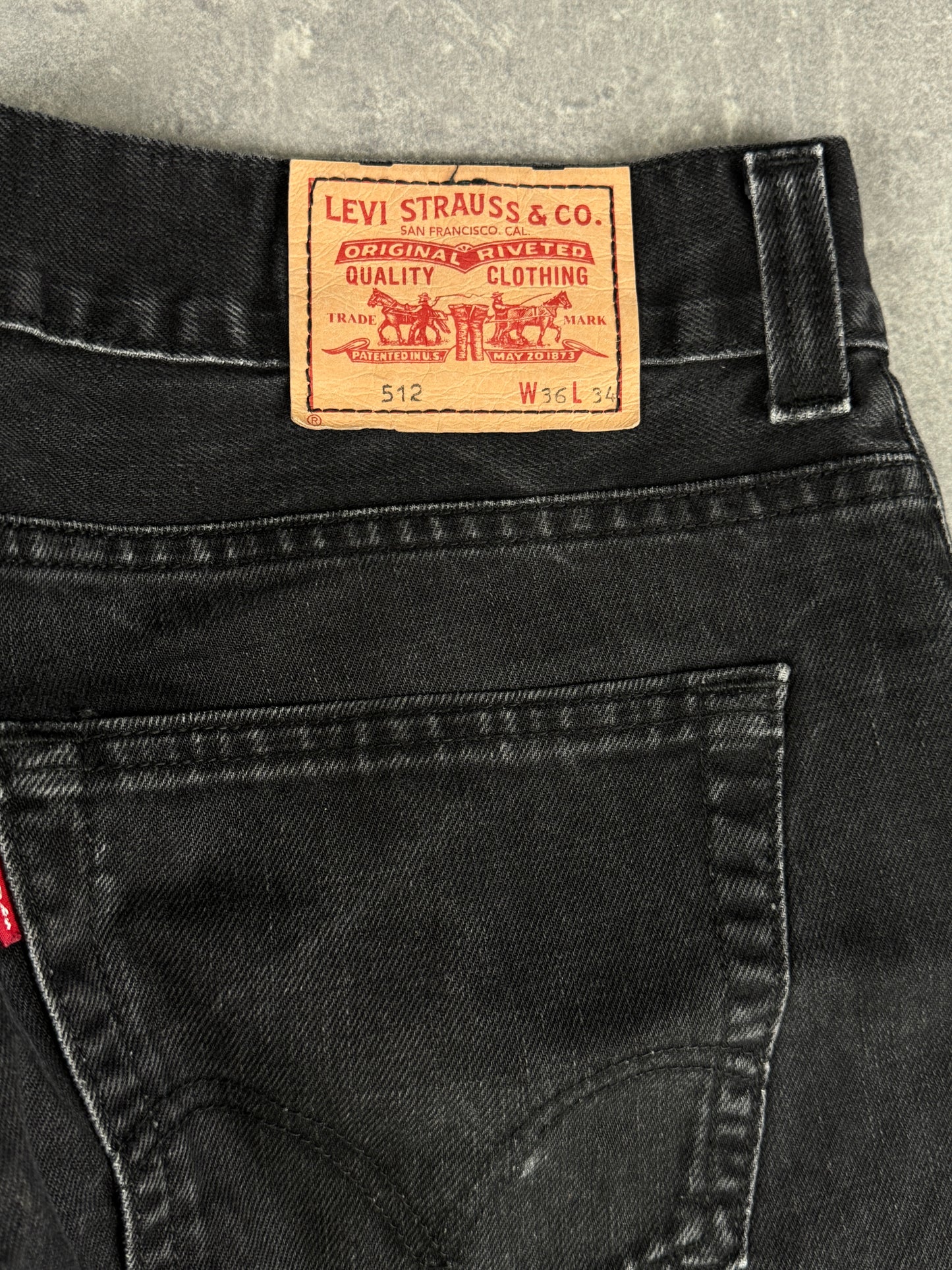 Leviβs bootcut Jeans black (W36/L34)