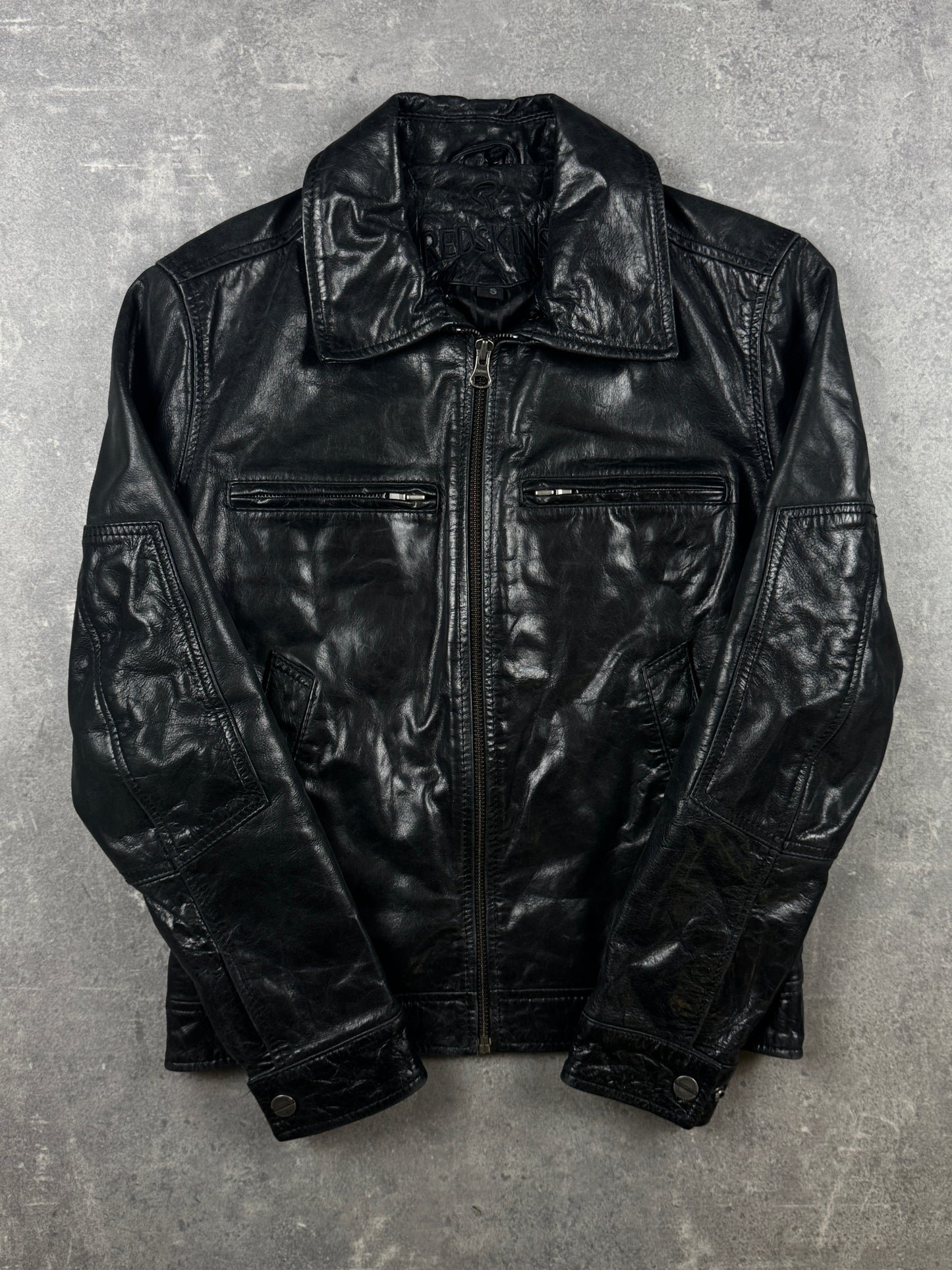 Redskins leatherjacket (S)