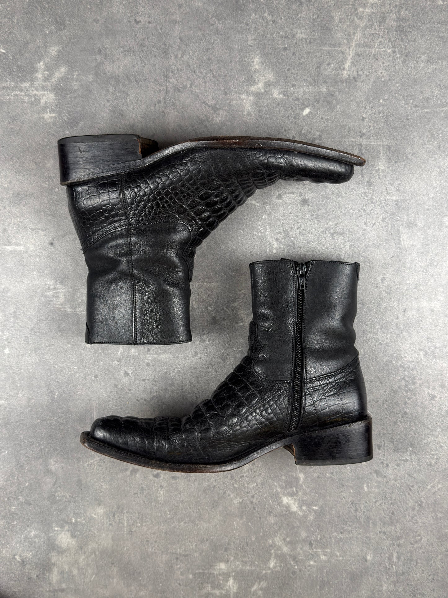 Cowboyboots croco (40)