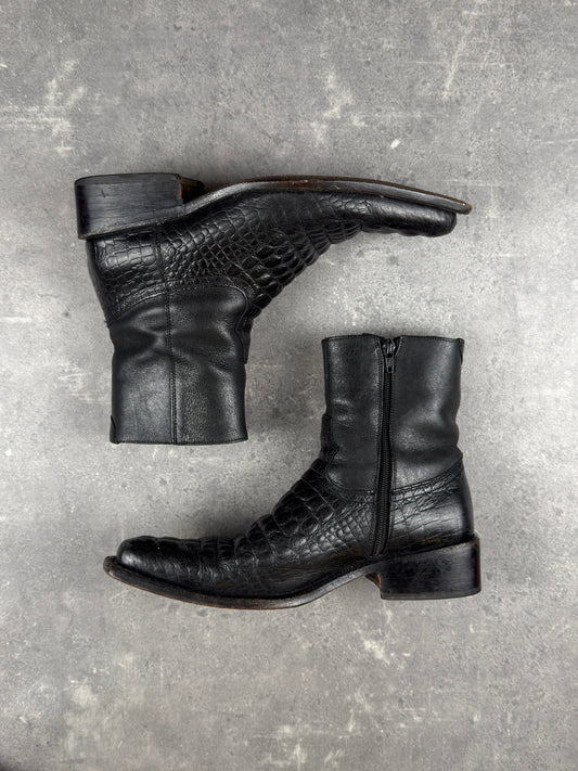 Cowboyboots croco (40)