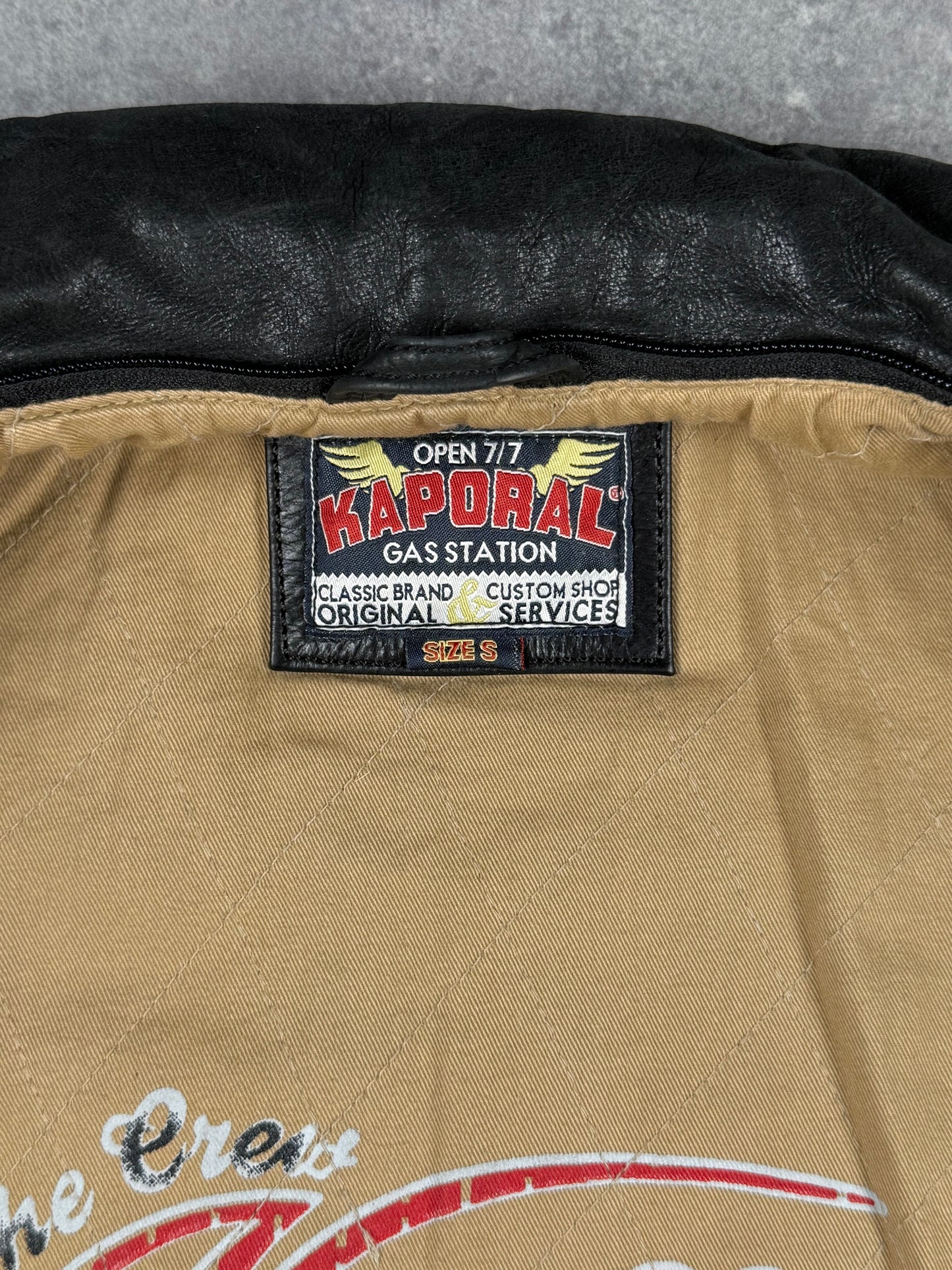 Lederjacke Kaporal (S)