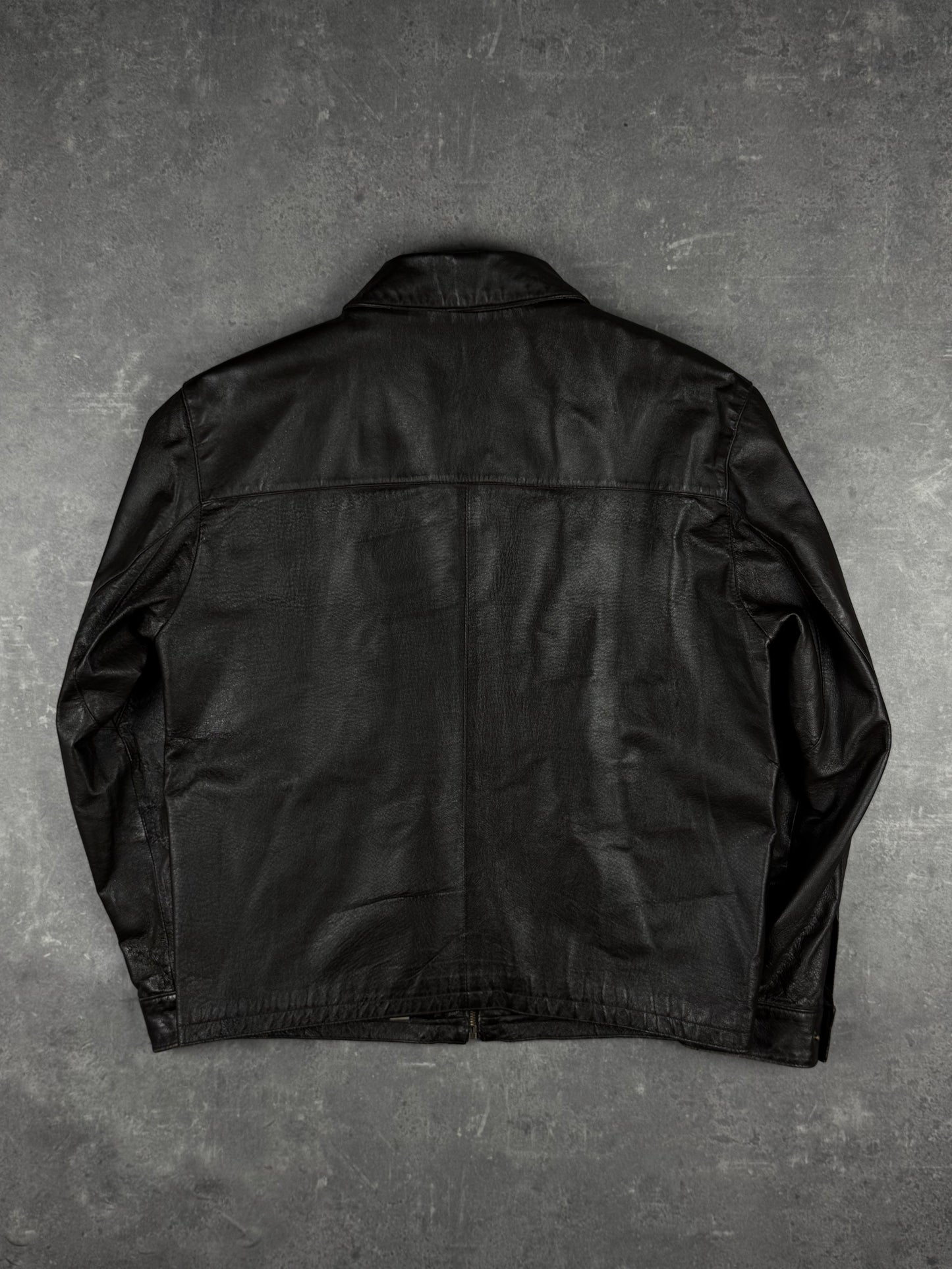 Lederjacke braun (L)