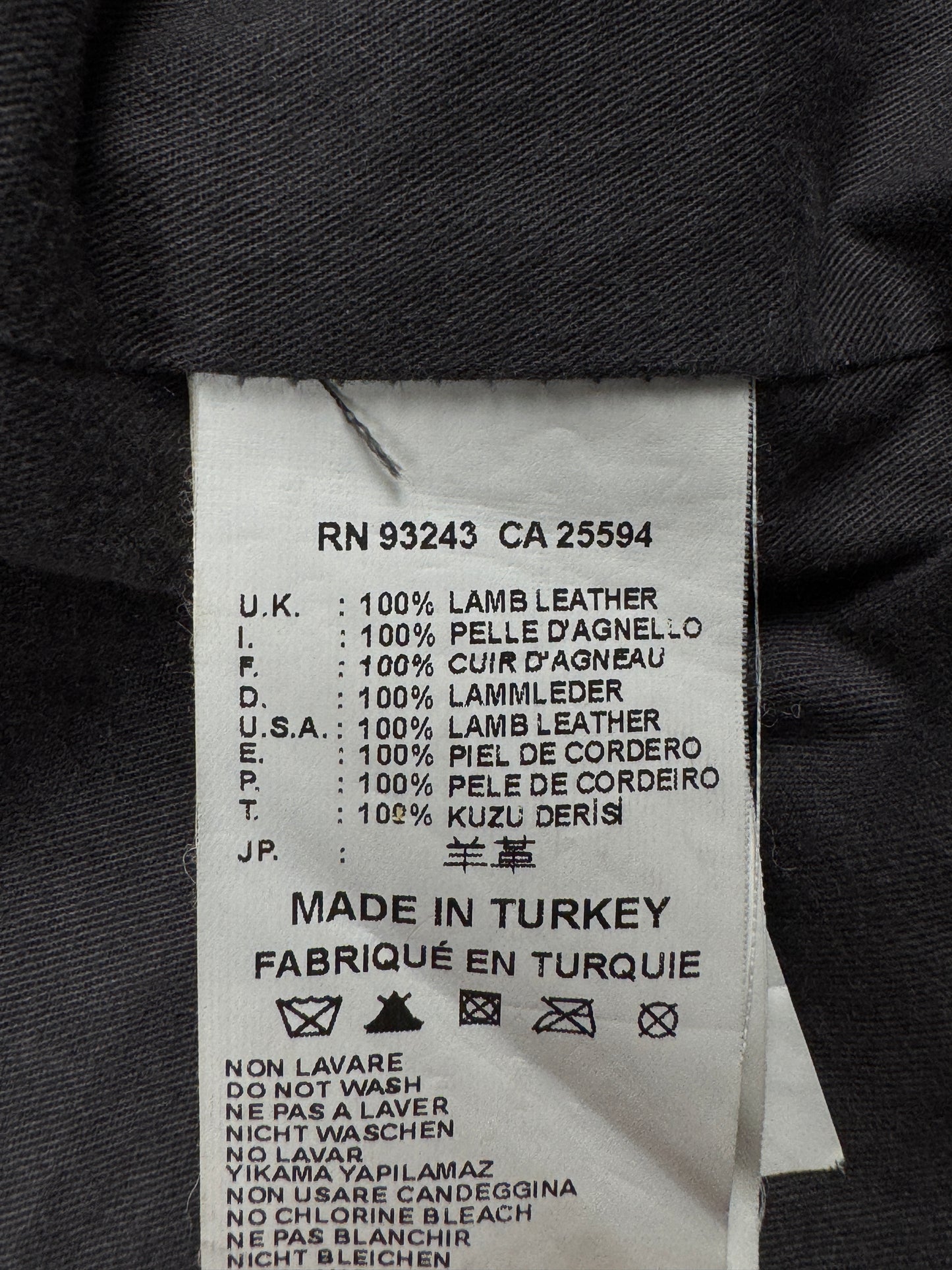 Diesel Leatherjacket (M)