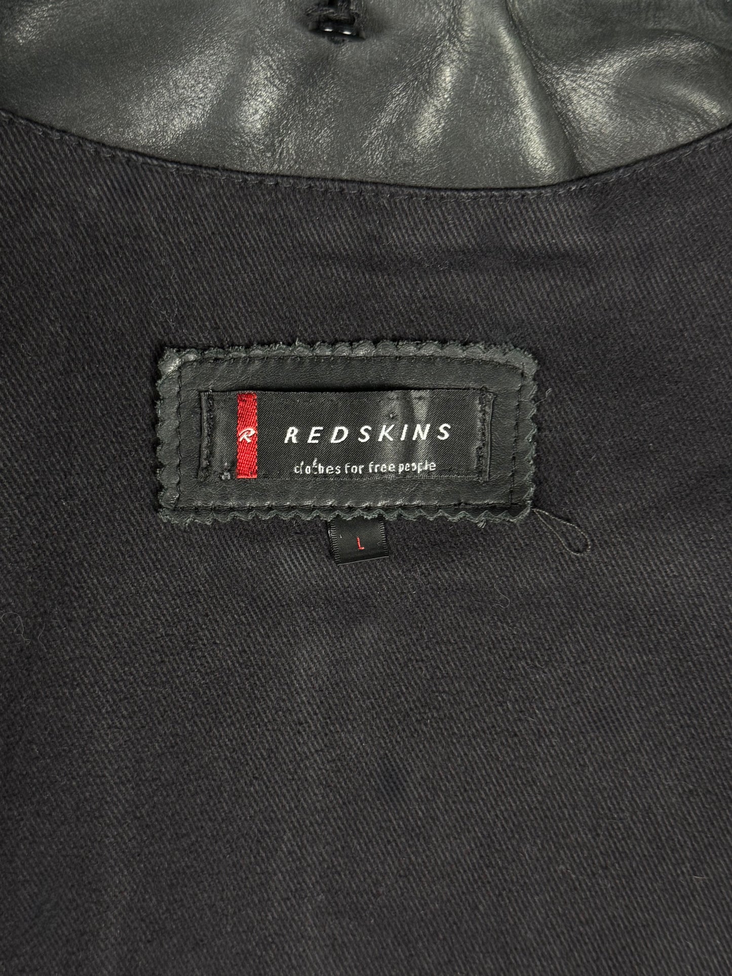 Lederjacke Redskins (L)