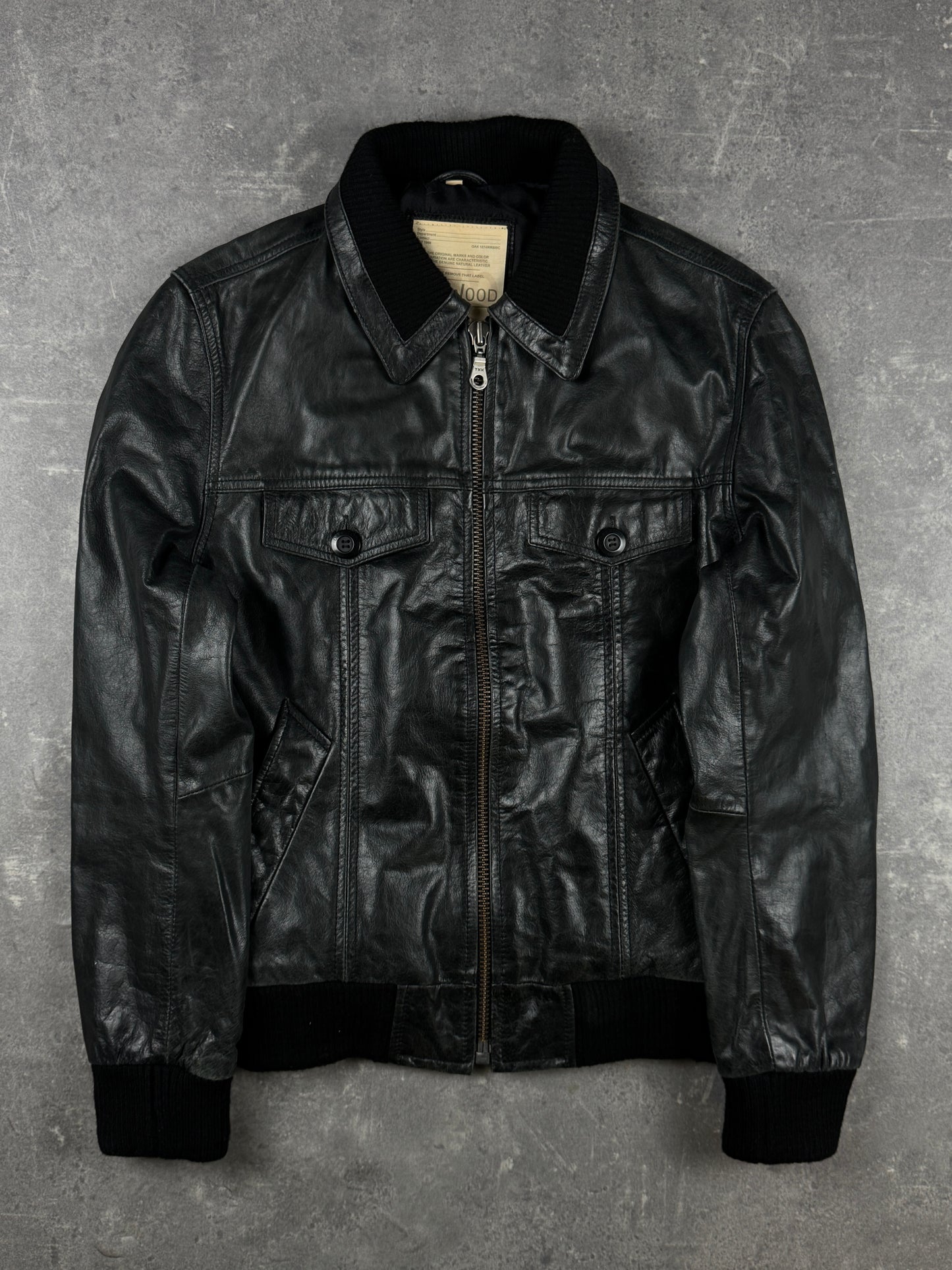 Oakwood leatherjacket (M)