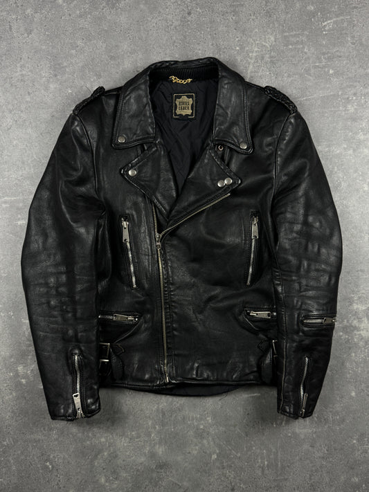 Biker leatherjacket (M)