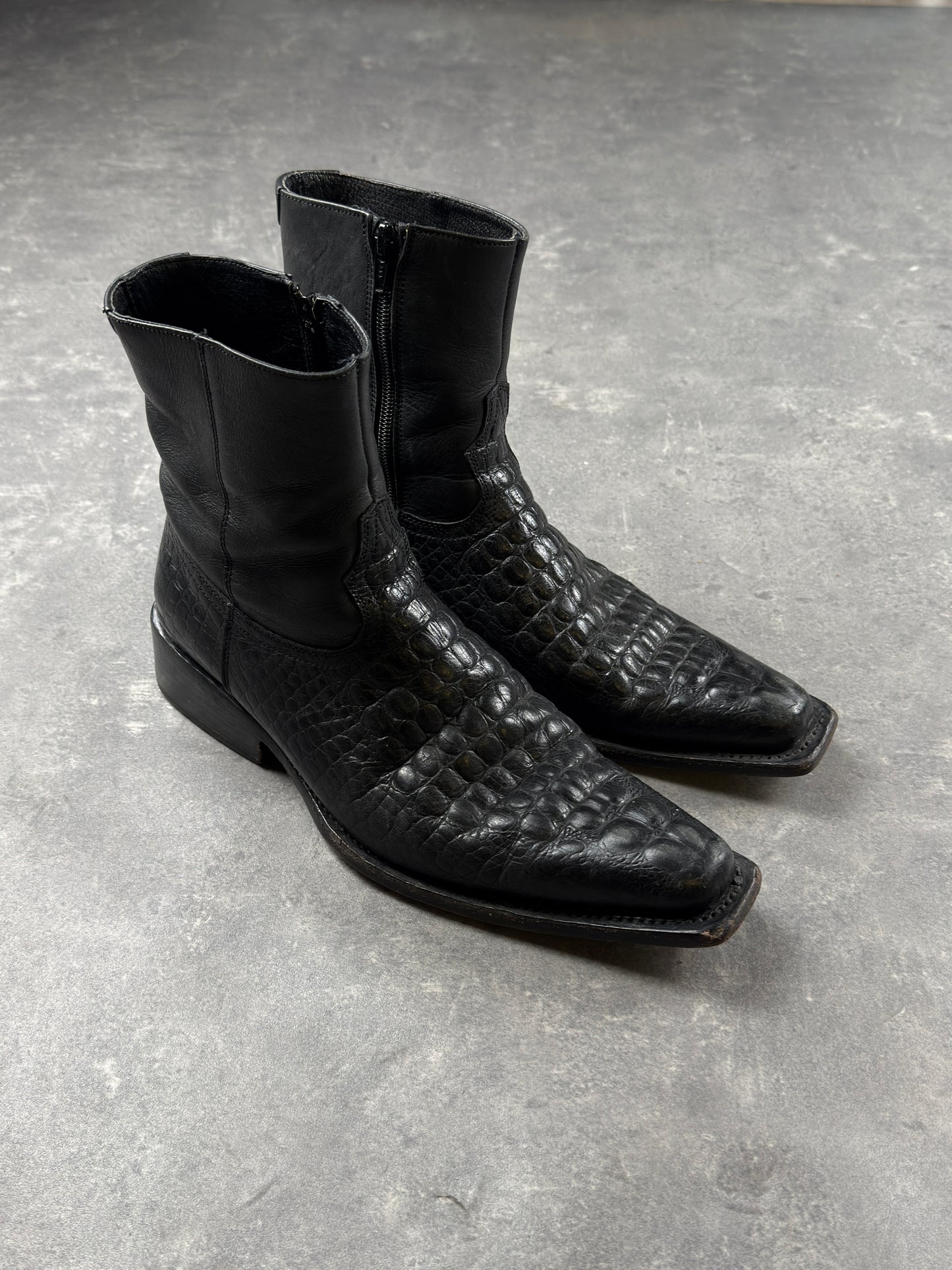 Cowboyboots croco (40)
