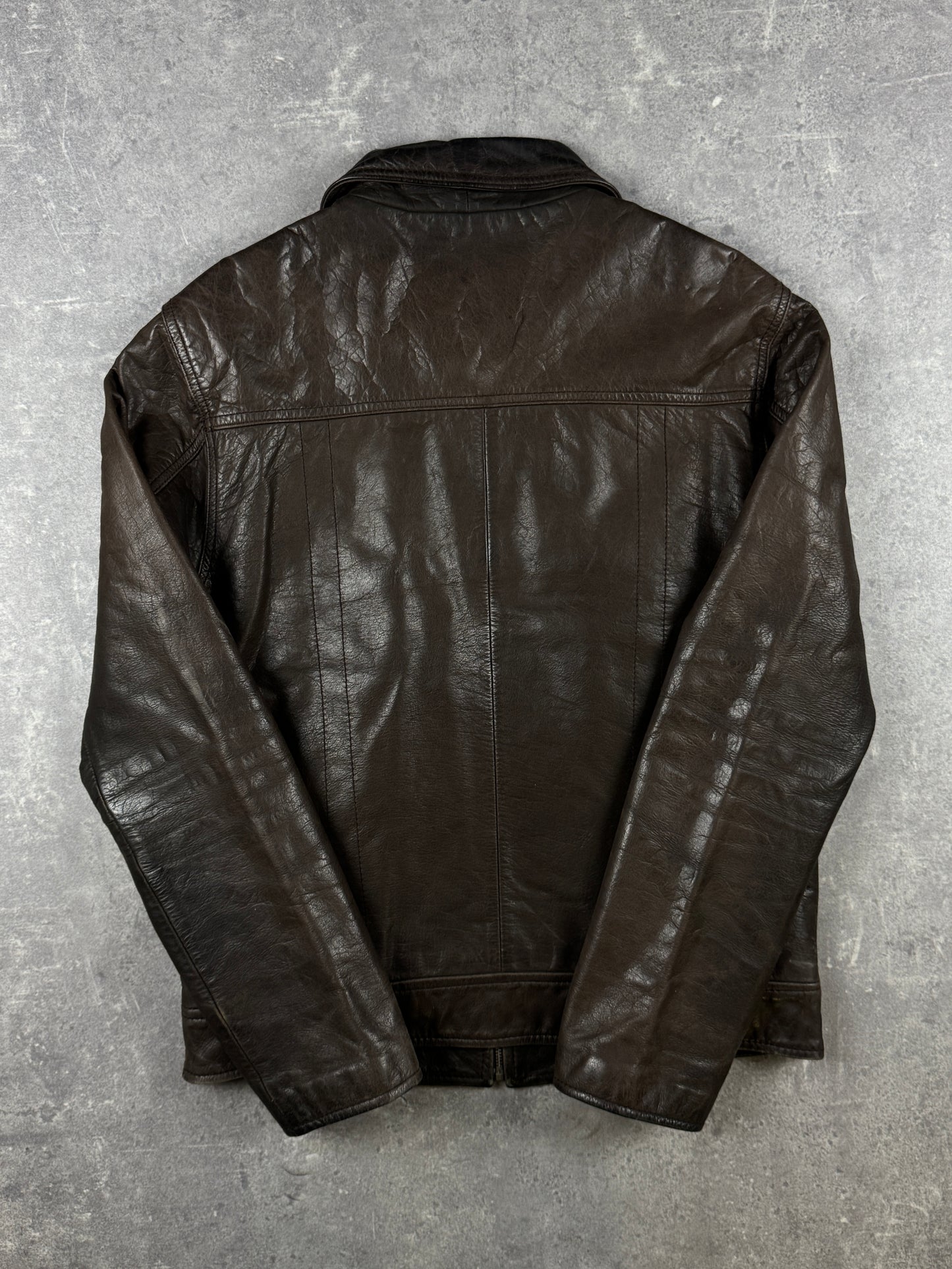 Vintage Leatherjacket brown (M)