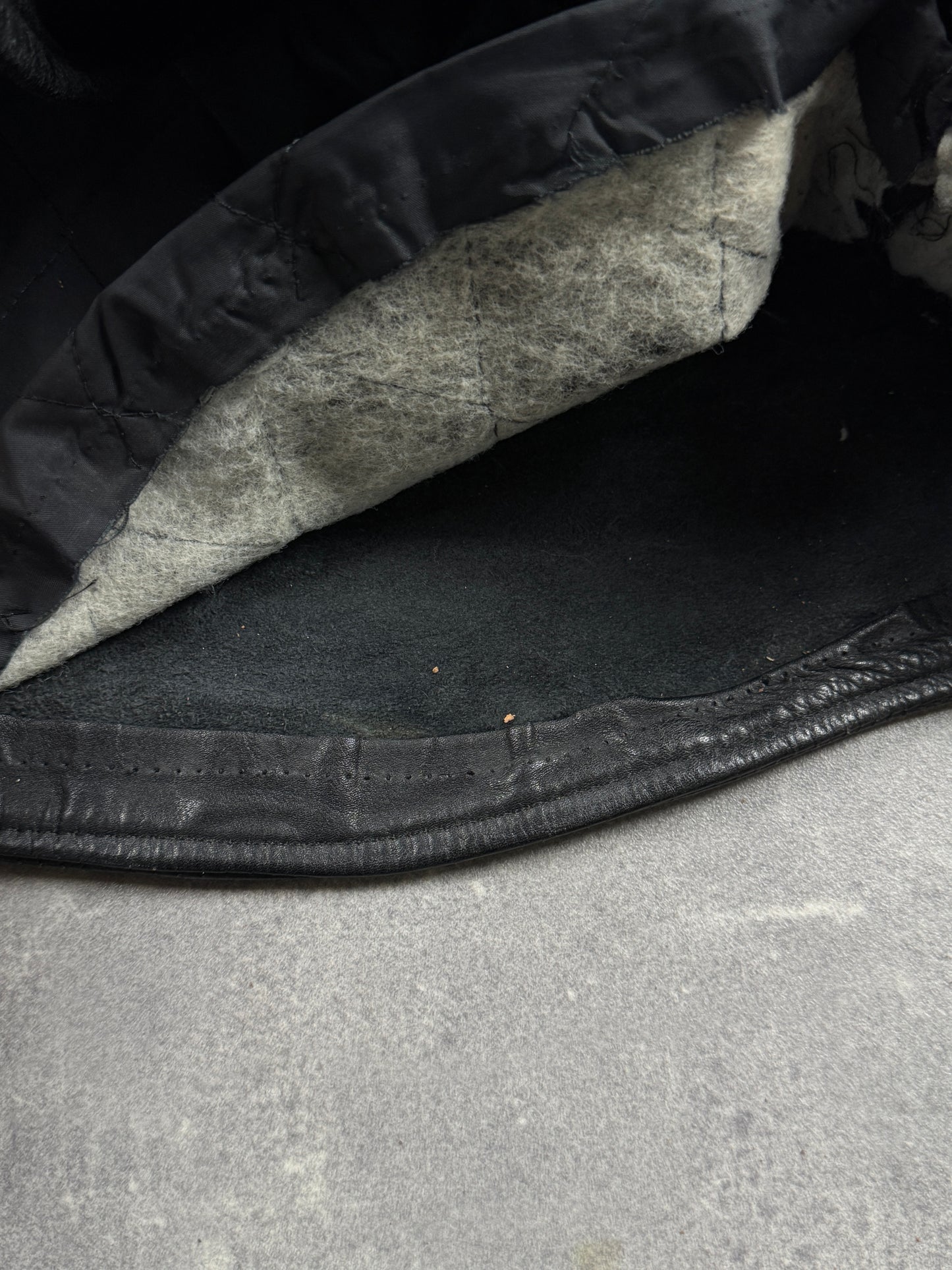 Biker leatherjacket (M)