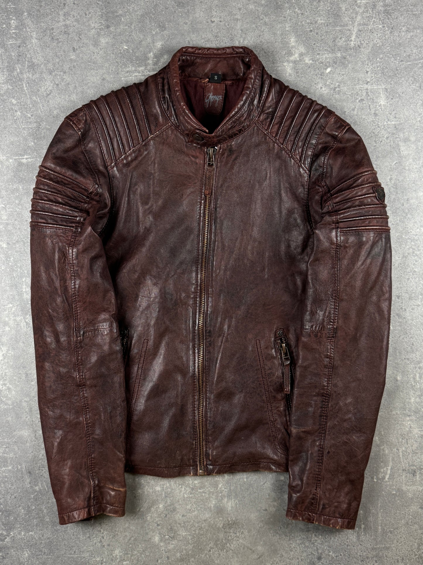 Gipsy Leatherjacket brown (S)