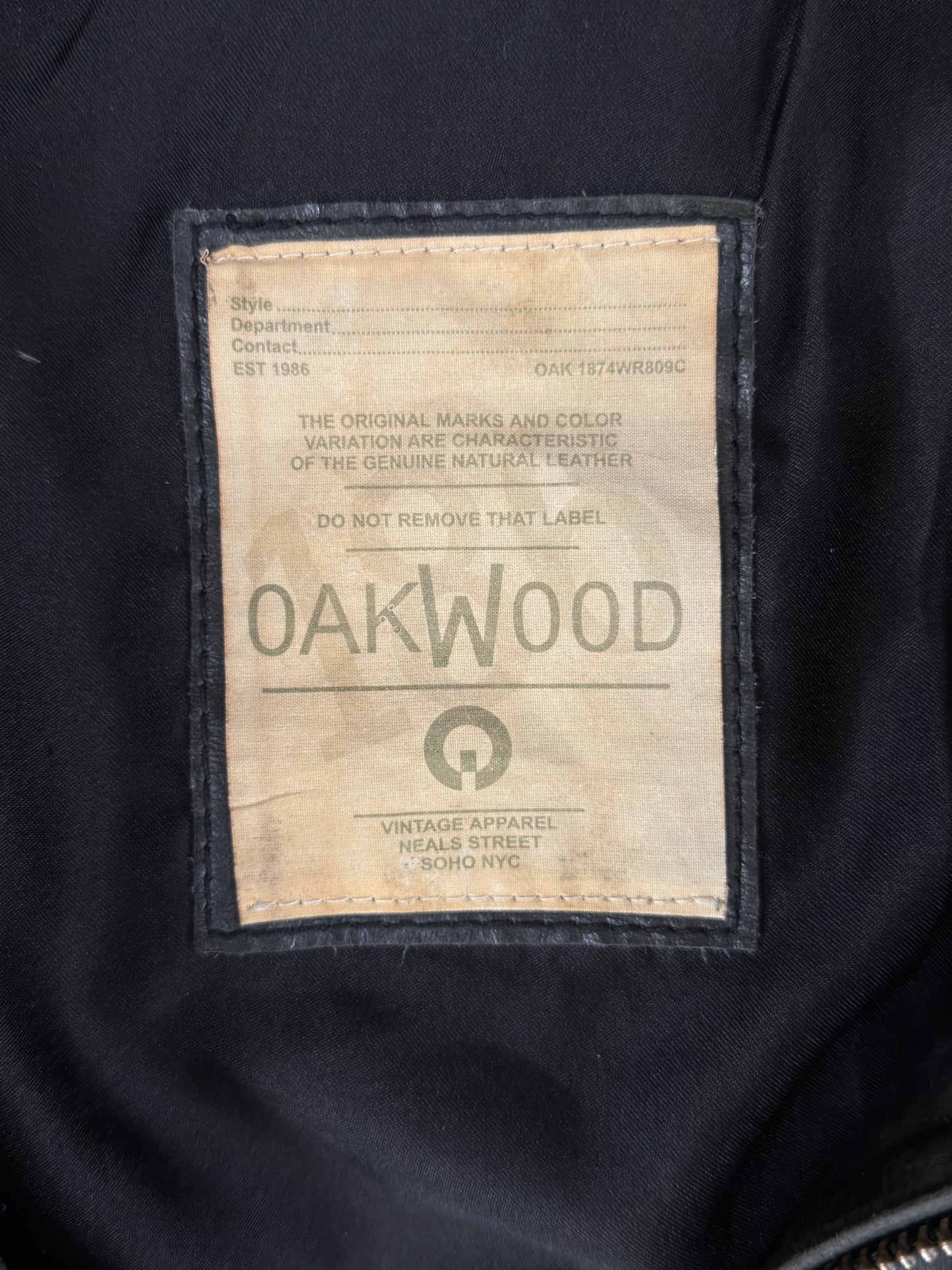 Leatherjacket Oakwood (M)