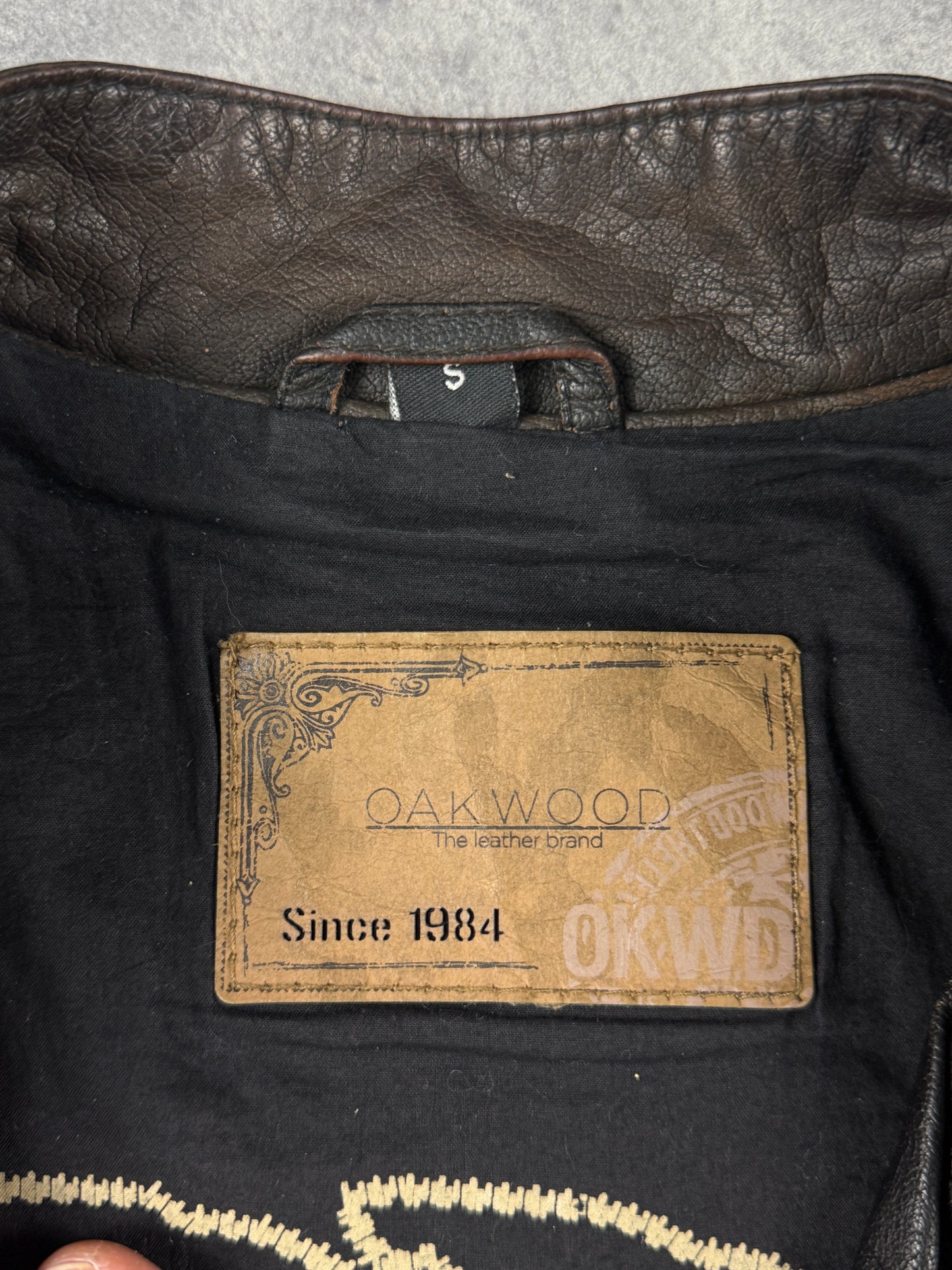 Leatherjacket Oakwood (S)