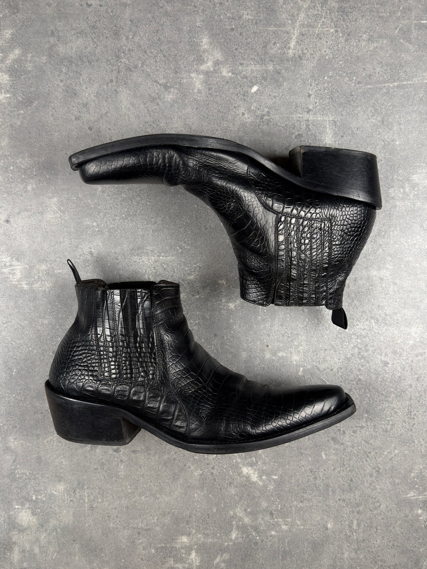 Cowboyboots Croco (45)