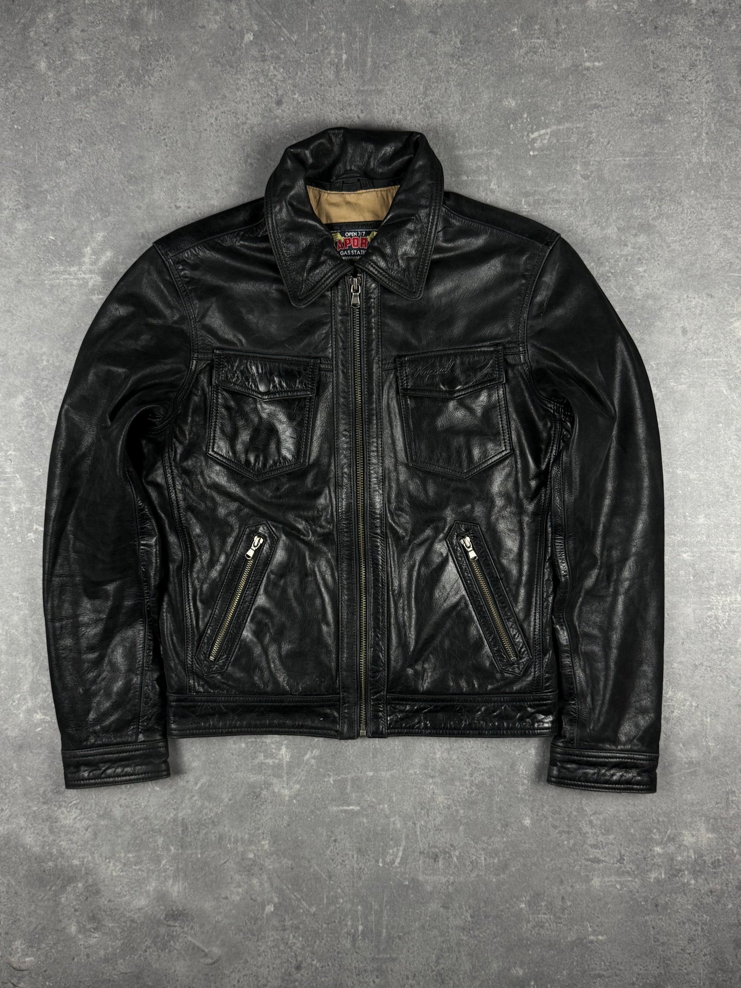 Lederjacke Kaporal (S)