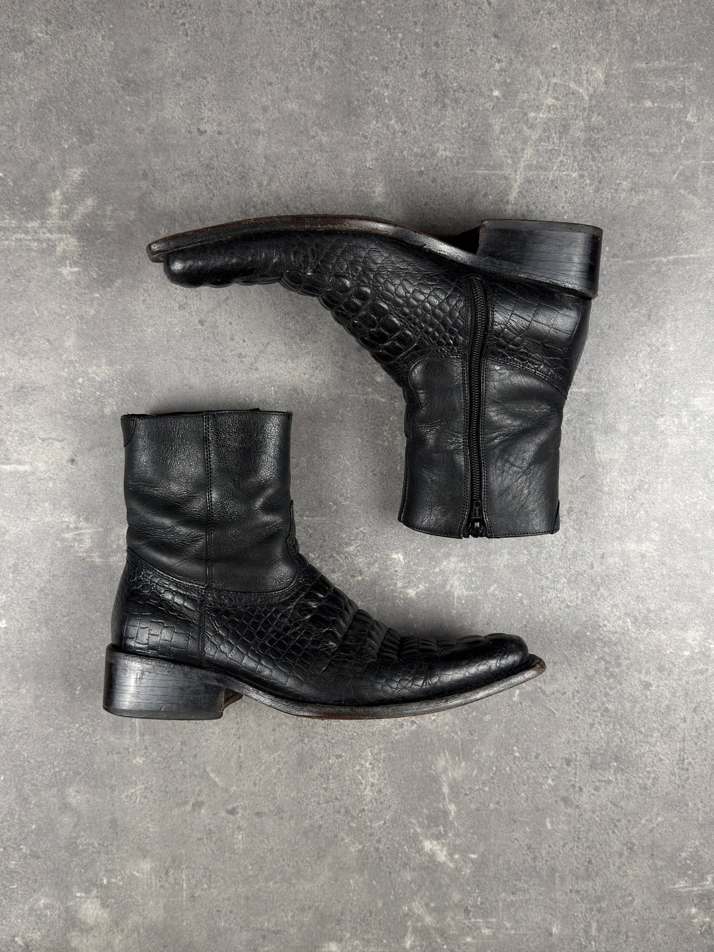 Cowboyboots croco (40)