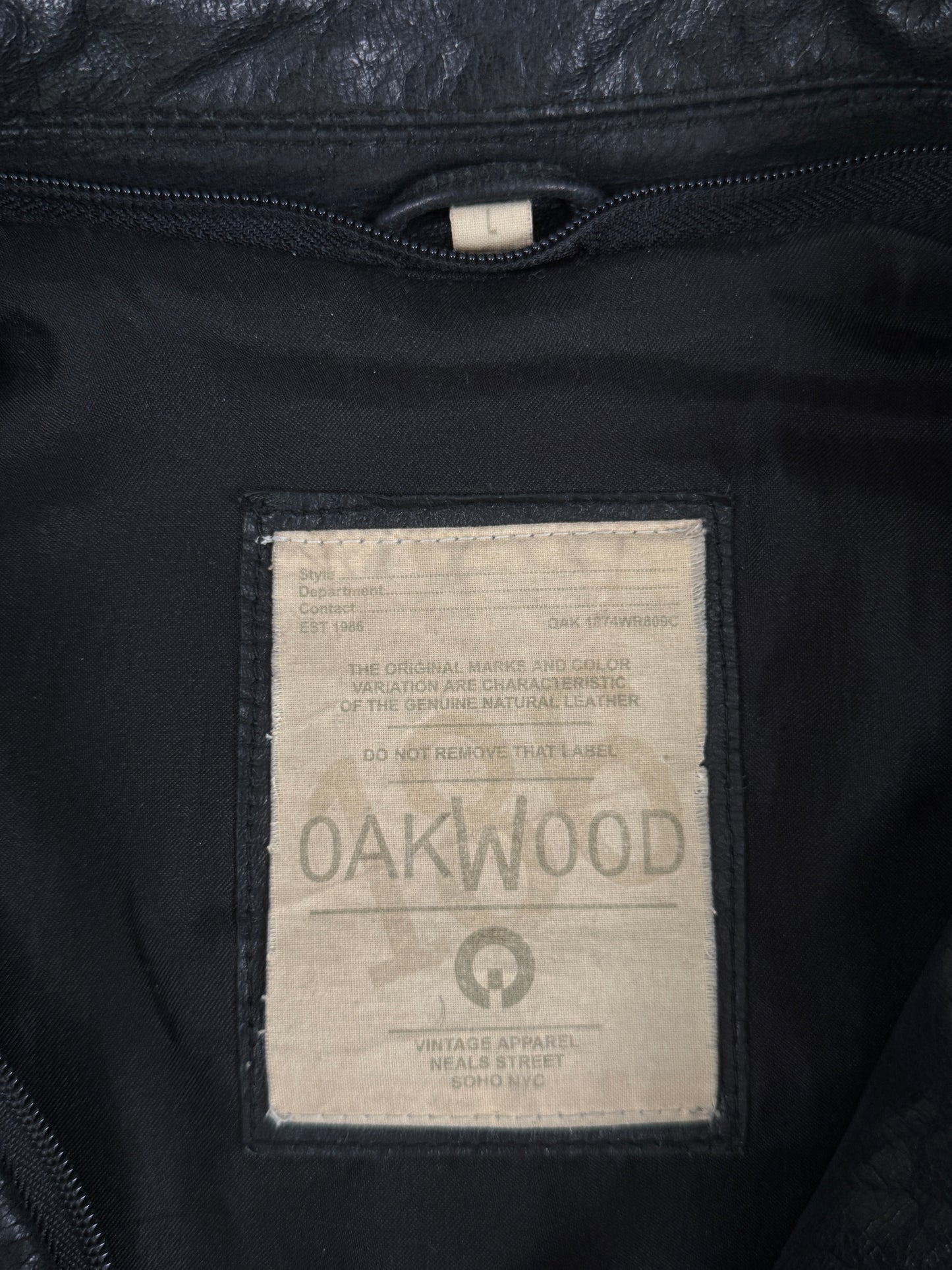 Oakwood Leatherjacket (L)