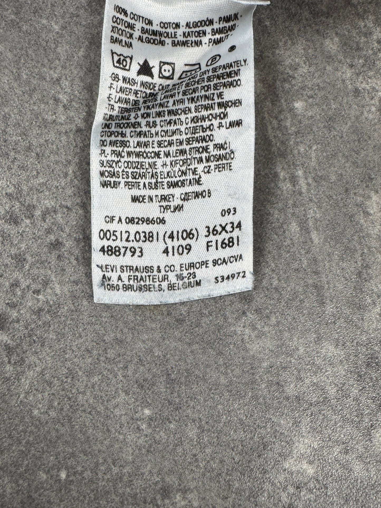Levi’s bootcut jeans (W36/L34)
