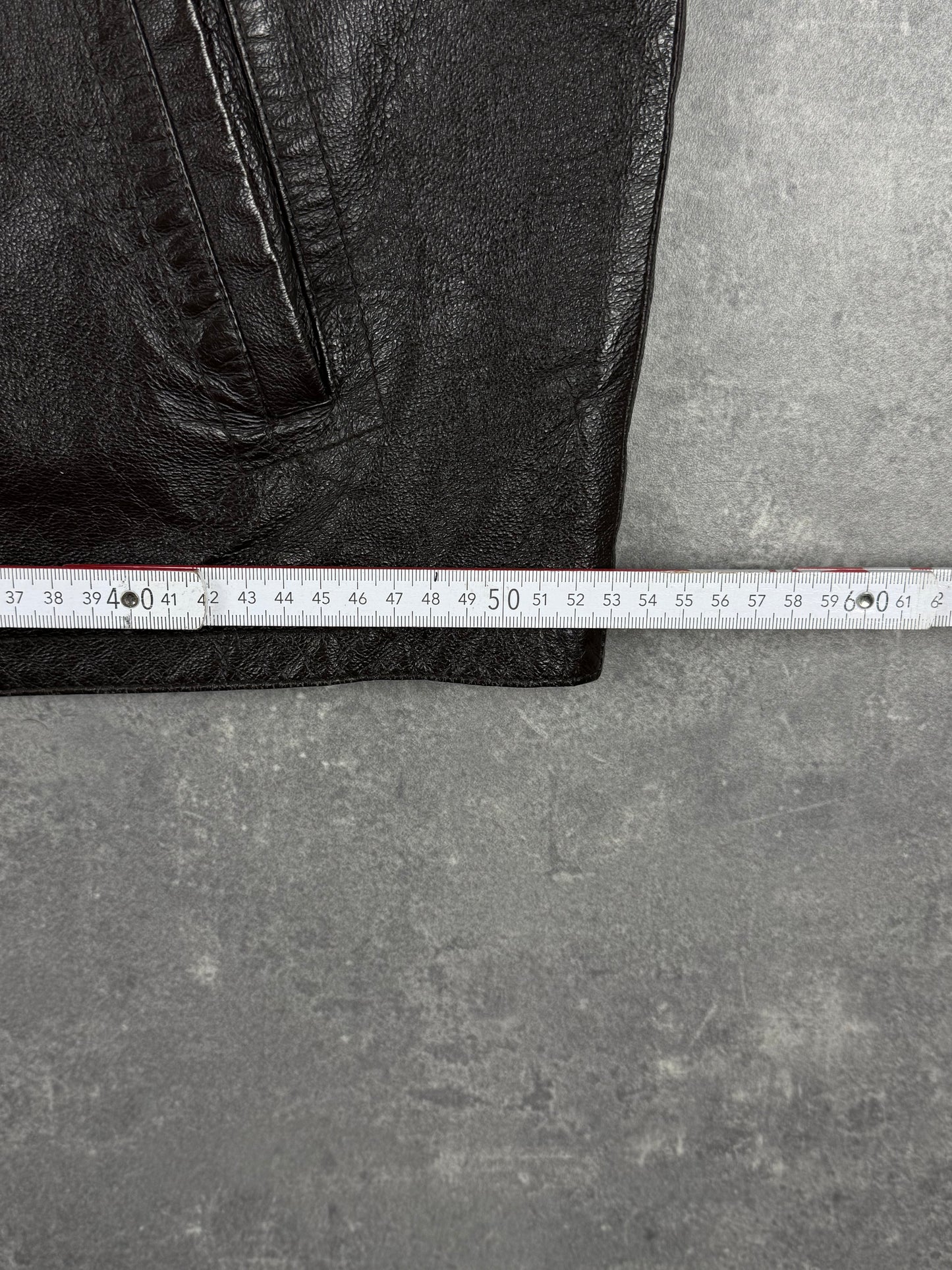 Lederjacke braun (L)