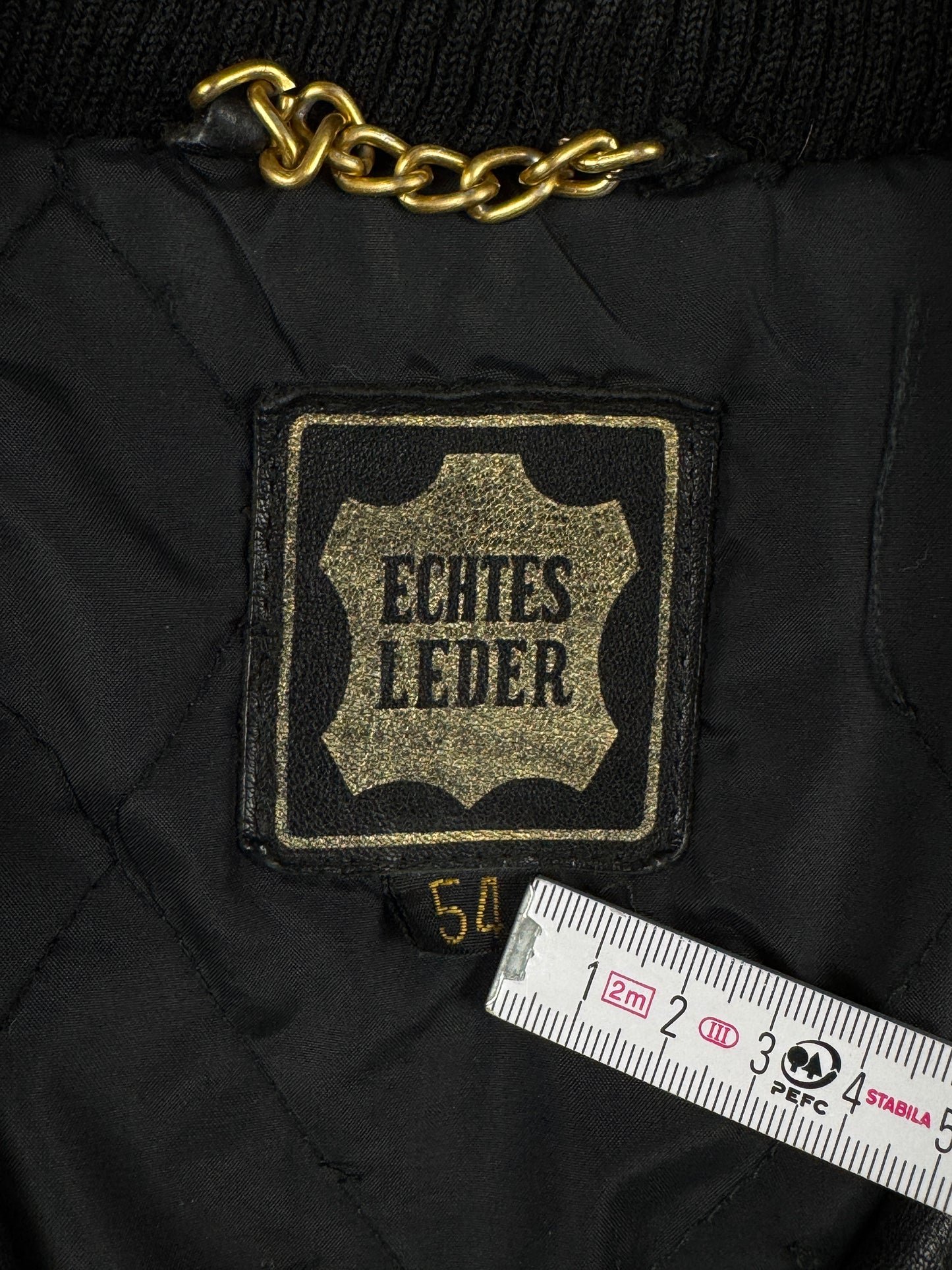 Biker leatherjacket (M)