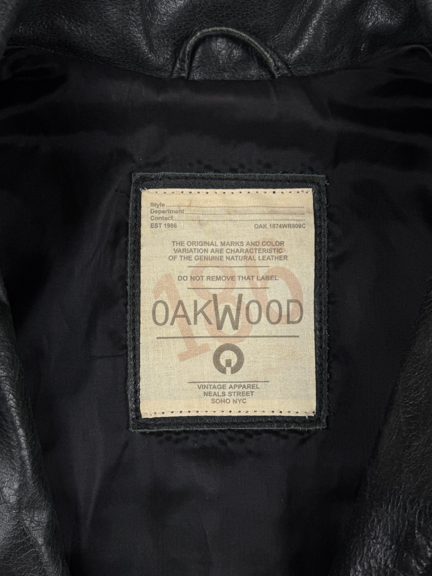 Oakwood leather jacket