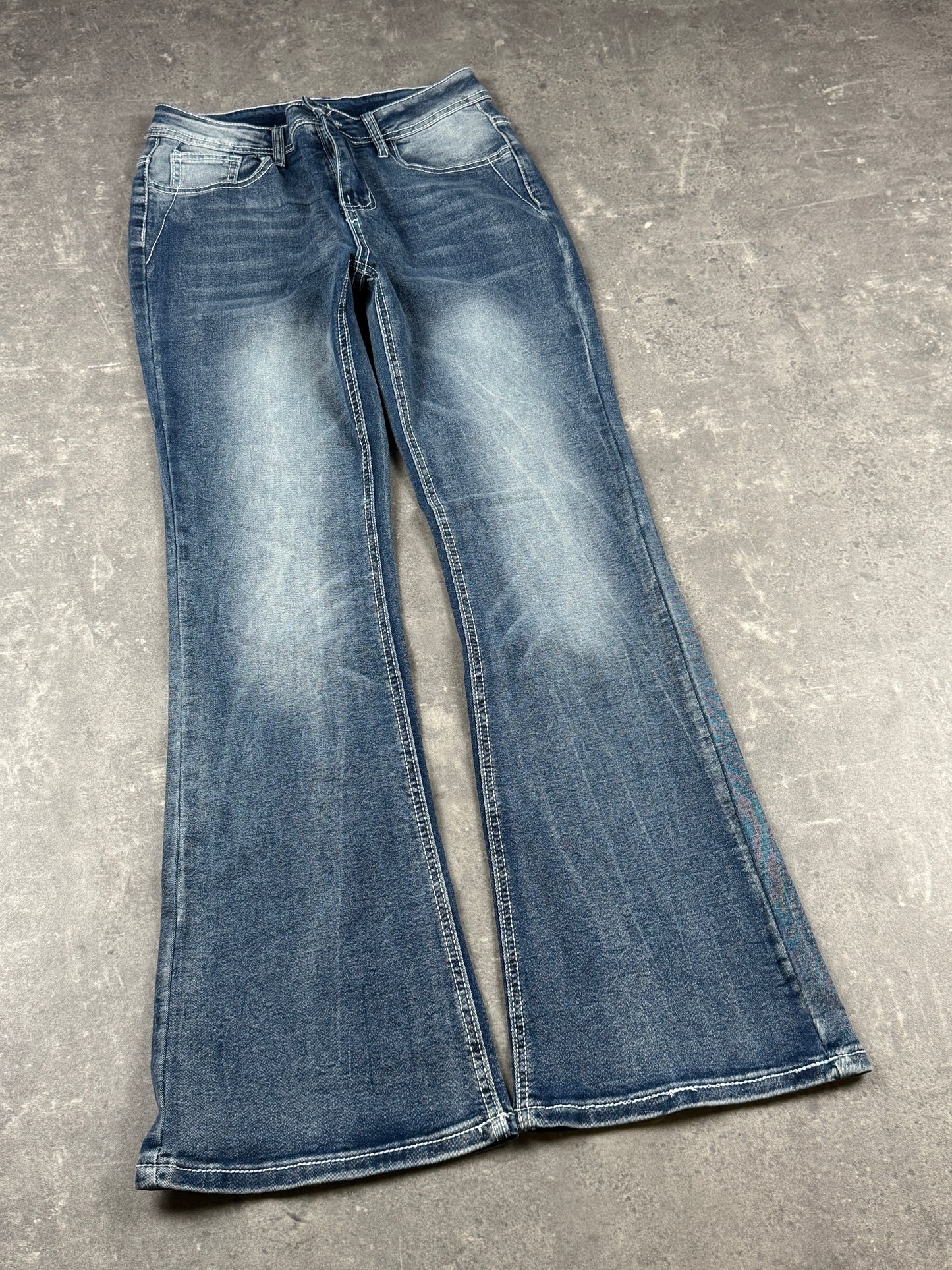 Jean bootcut vintage pour femme (W27/L30)