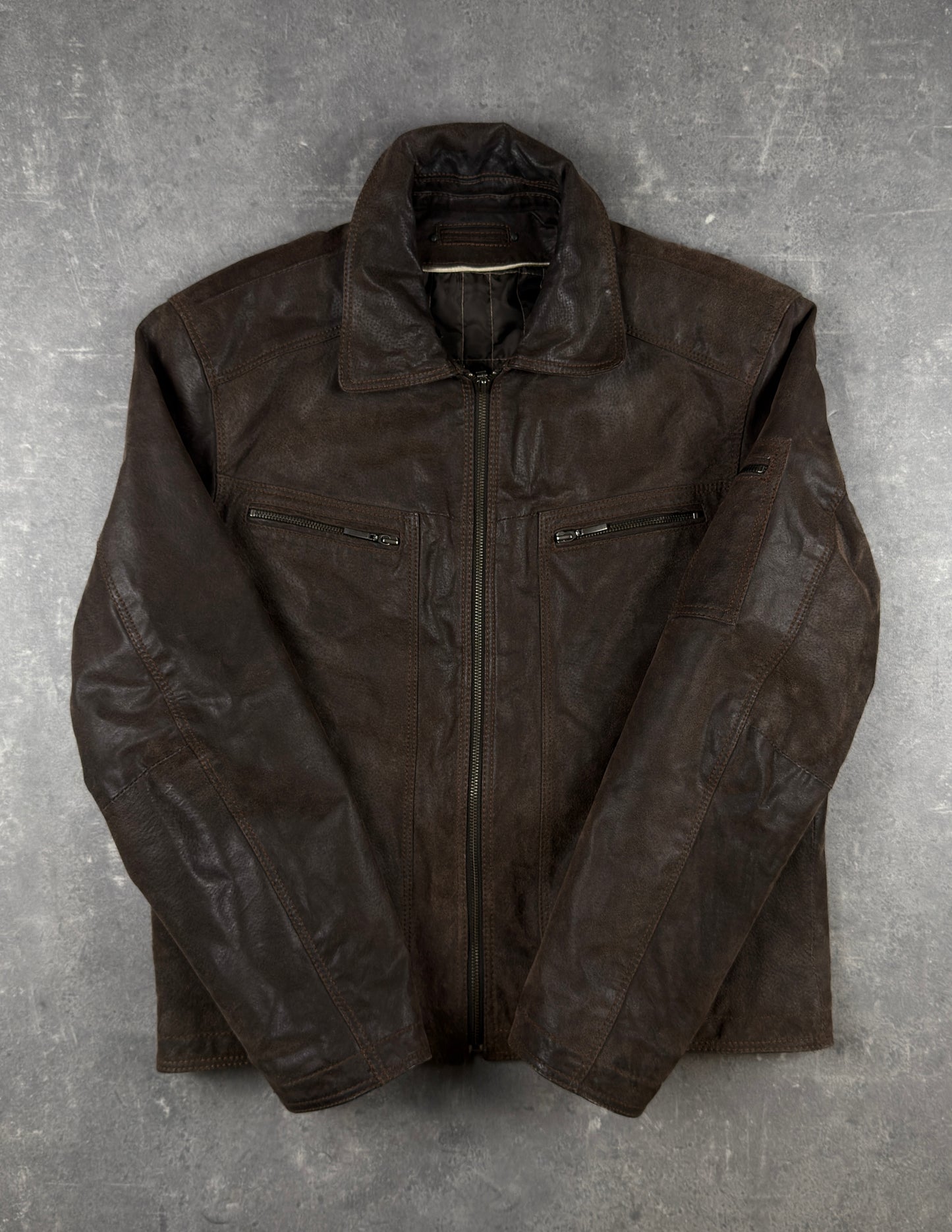 Leatherjacket Darkbrown (L)