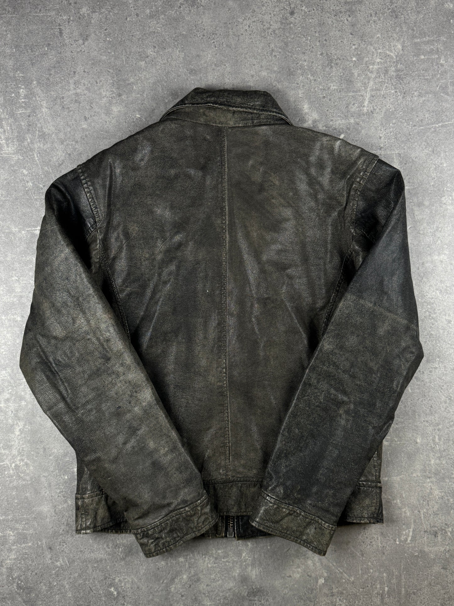 Vintage leatherjacket (L)