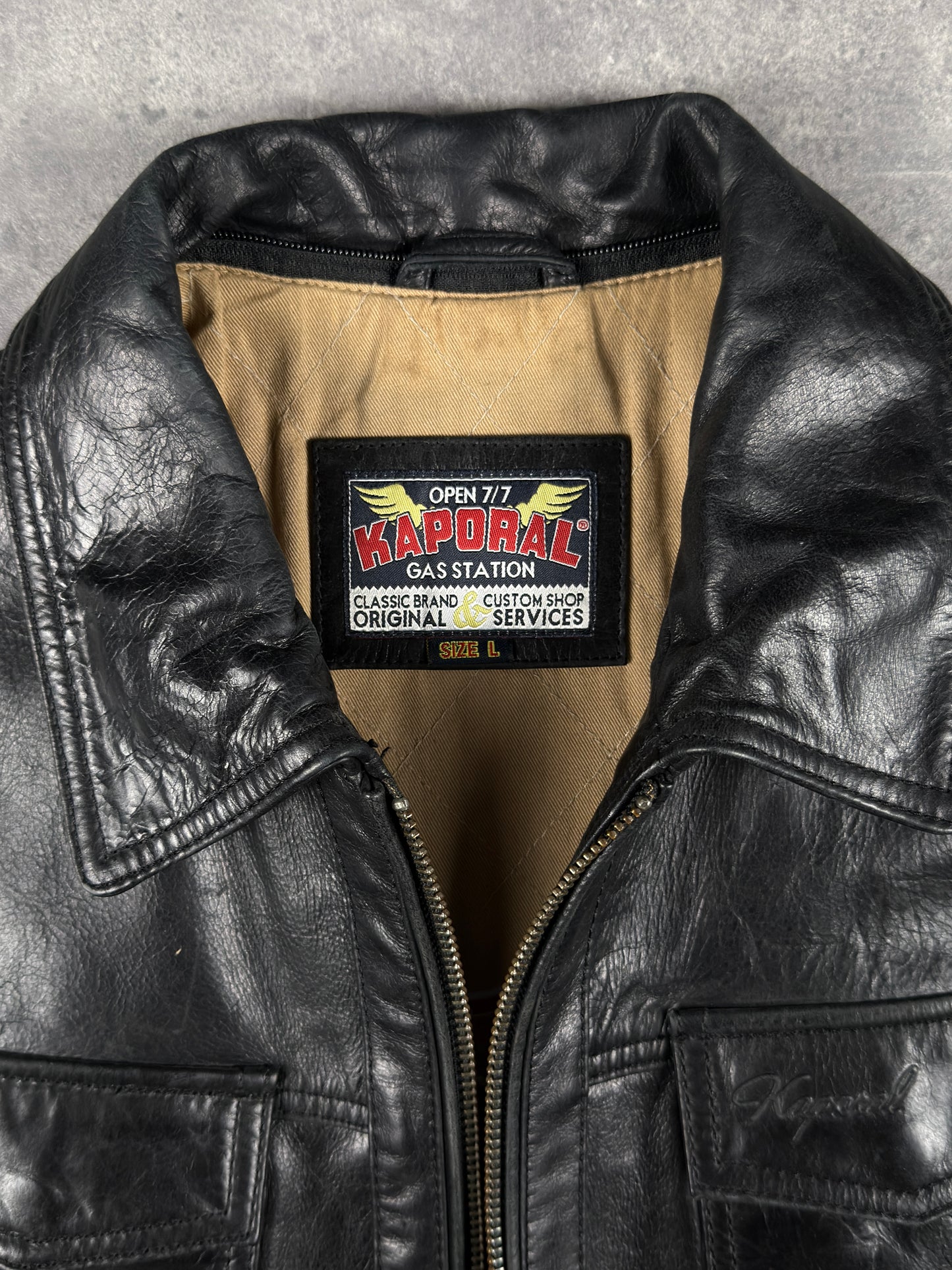 Leatherjacket Kaporal (L)