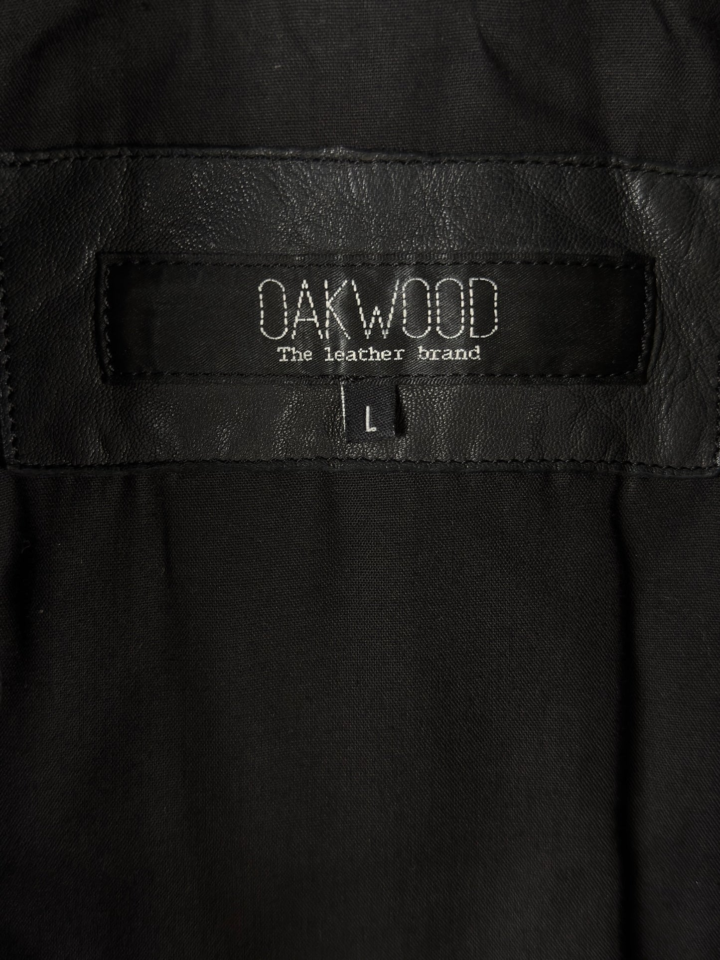 Oakwood Leatherjacket (L)