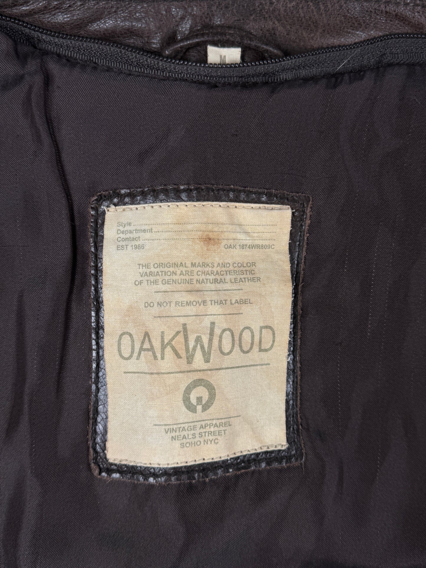 Leatherjacket Oakwood (M)