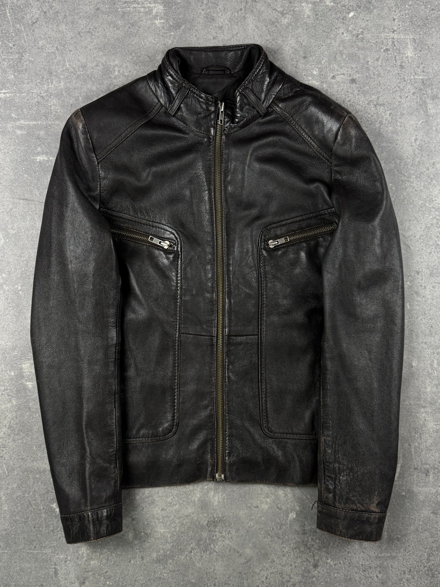 Vintage leatherjacket woman (S)