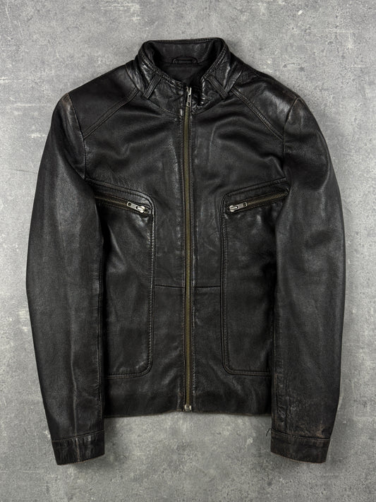 Vintage leatherjacket woman (S)