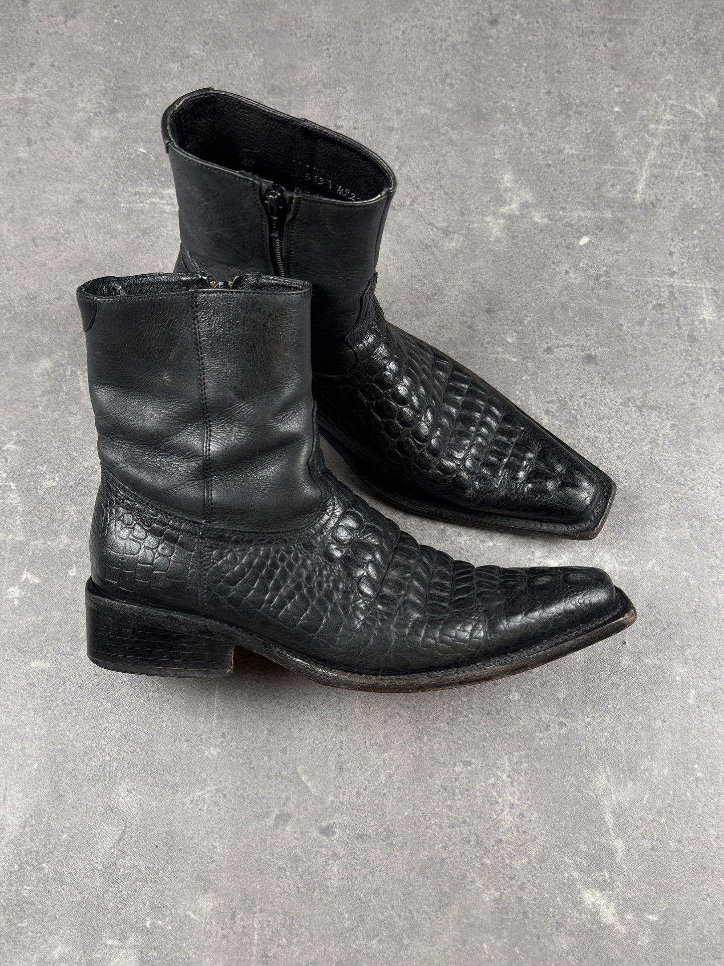 Cowboyboots croco (40)