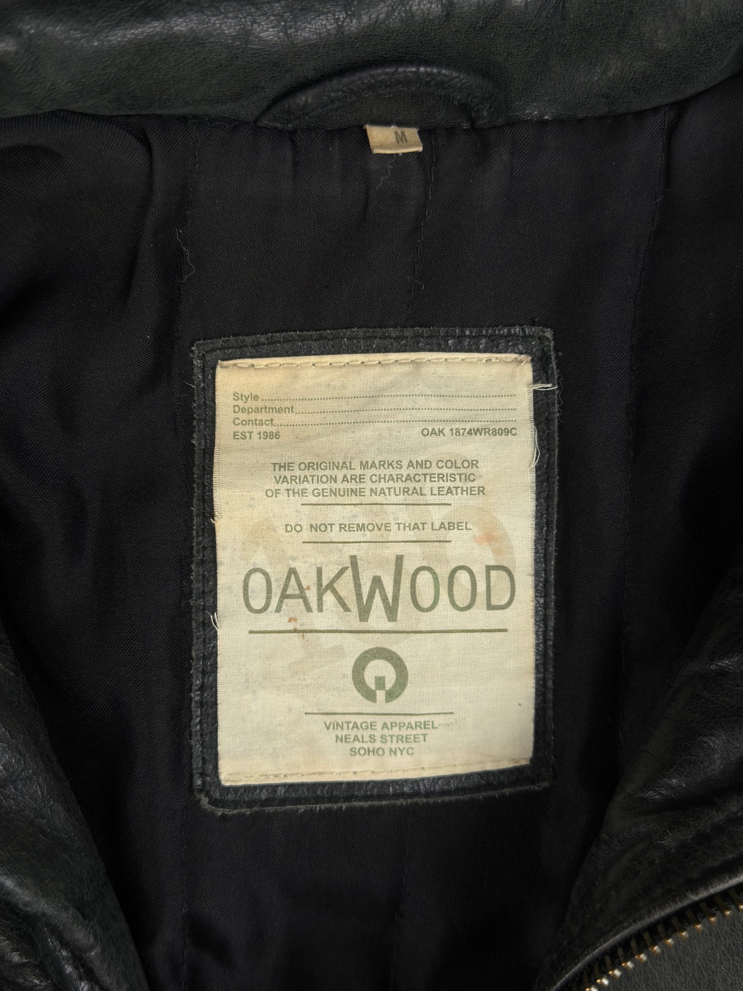 Leatherjacket Oakwood (M)