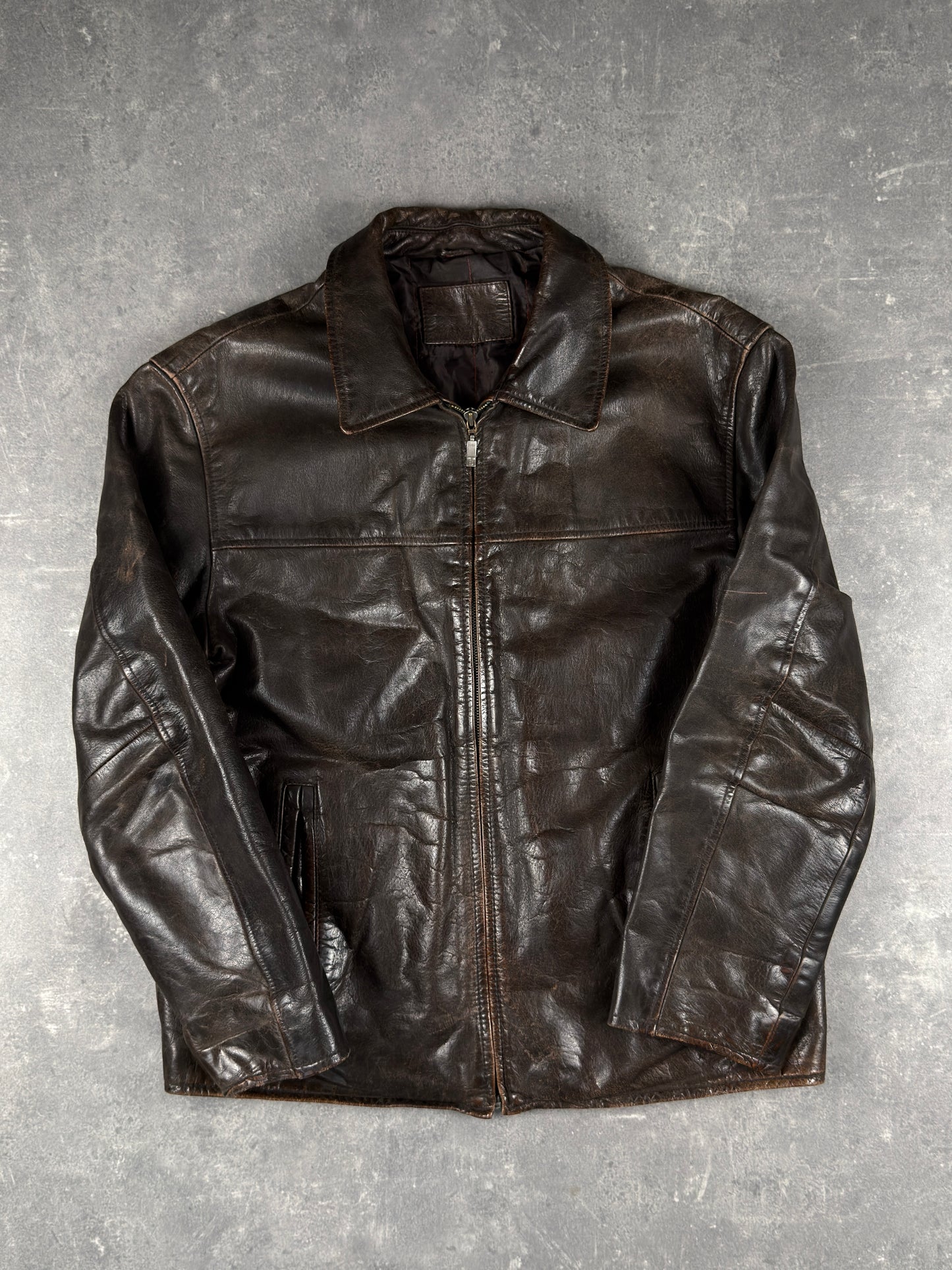 Vintage Leatgerjacket (L)