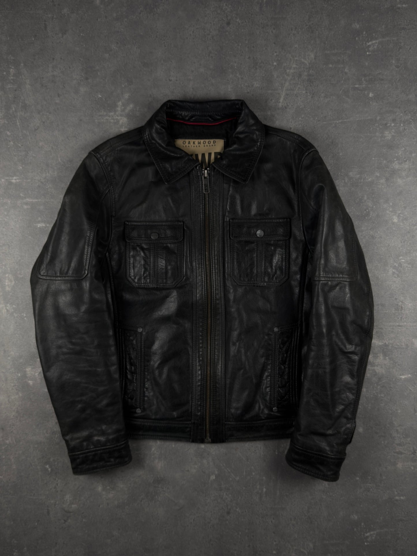 Oakwood leatherjacket (M)