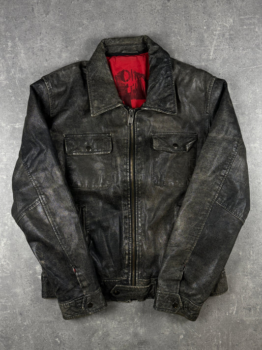 Vintage leatherjacket (L)