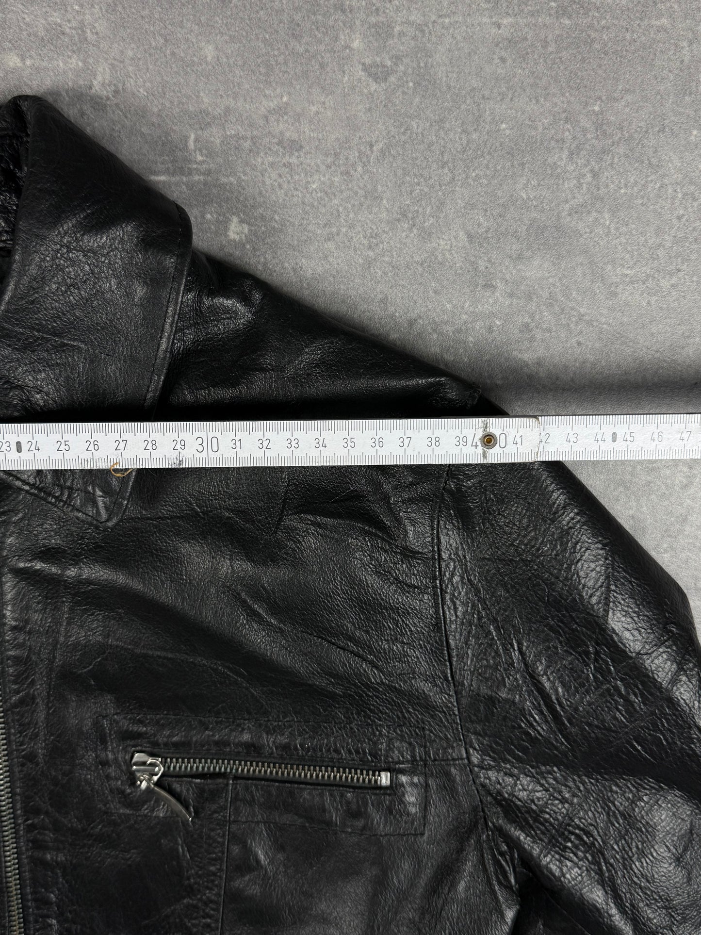 Lederjacke (S)
