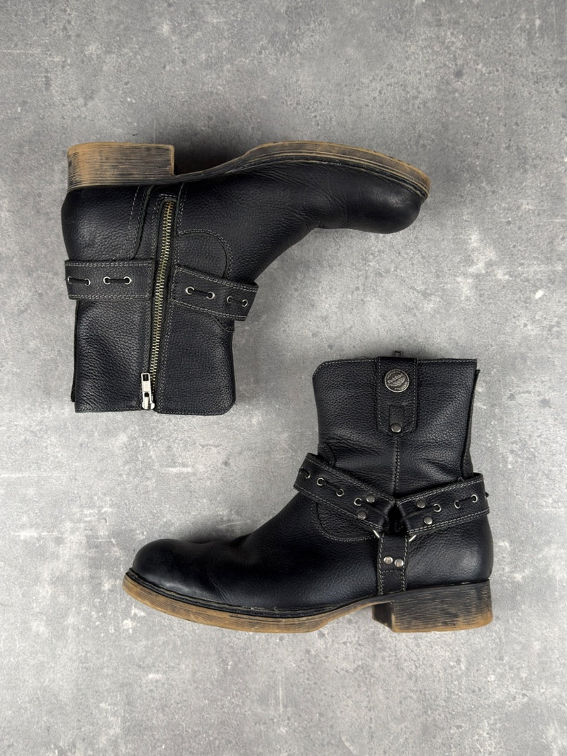 Black Rebel Biker Boot (EU:43 / US:9.5)