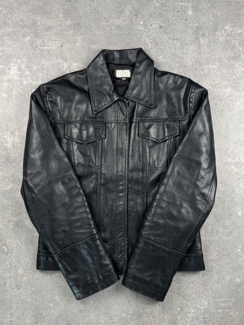 Vintage Leatherjacket women (M)