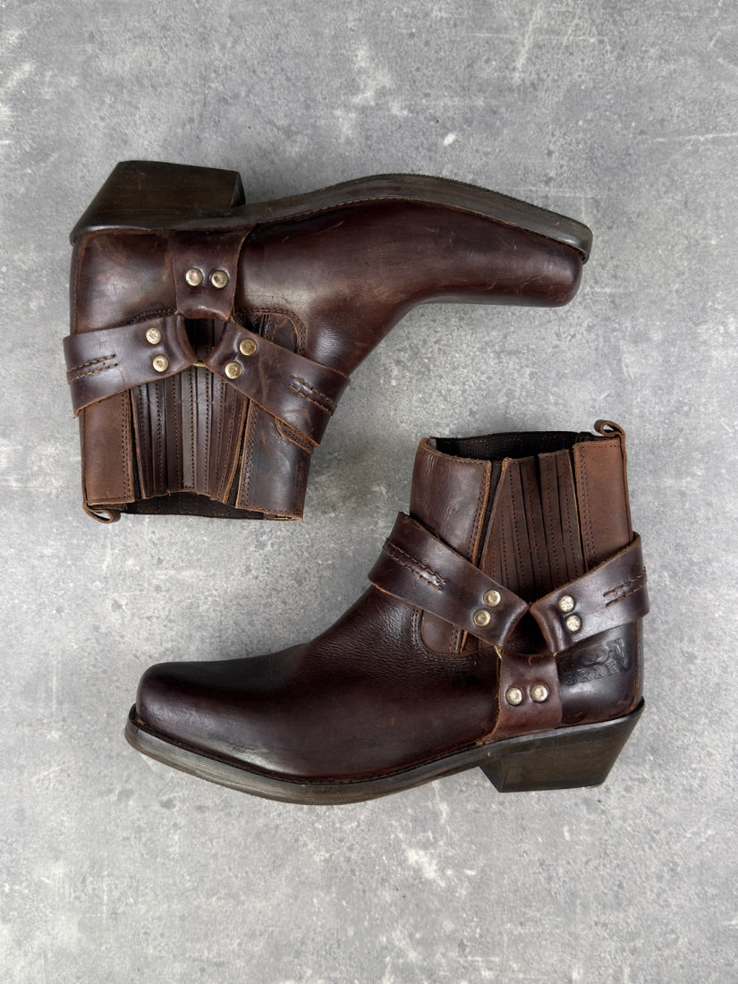 Red Brave Harness Boot (EU:43 / US:9.5)