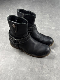 Black Rebel Biker Boot (EU:43 / US:9.5)