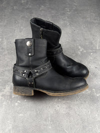 Black Rebel Biker Boot (EU:43 / US:9.5)
