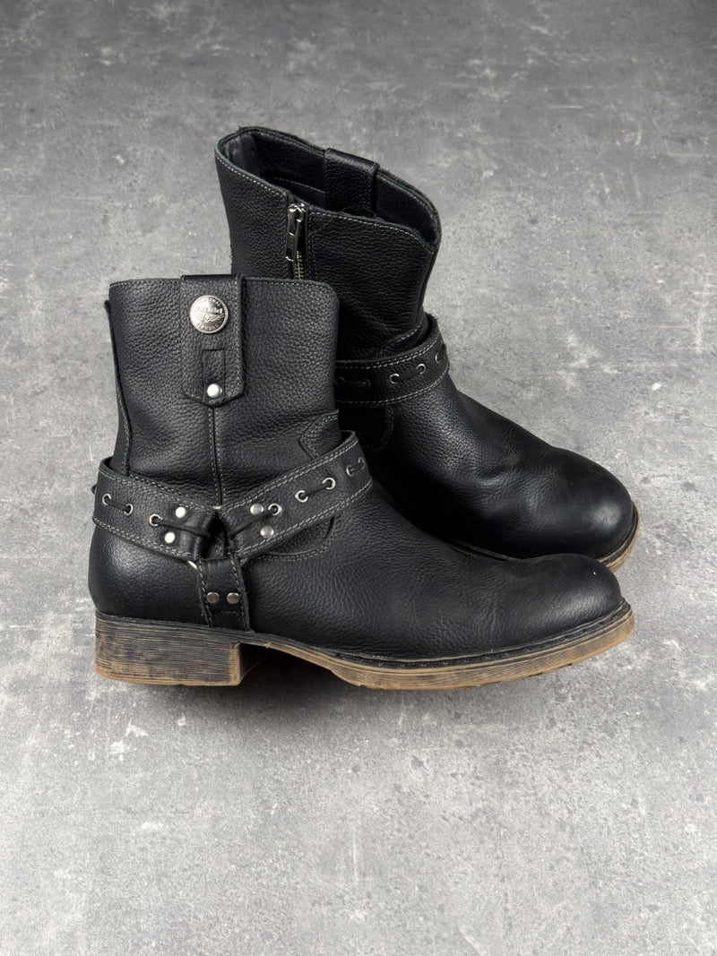 Black Rebel Biker Boot (EU:43 / US:9.5)
